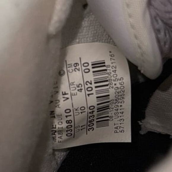 2003 Nike Air Force 1 Mid NYC White Black Varsity Red main image 6